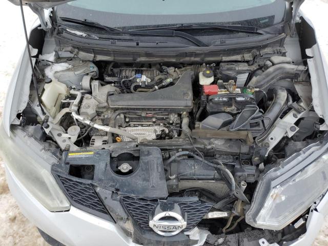 5N1AT2MT2GC920504 - 2016 NISSAN ROGUE S SILVER photo 12