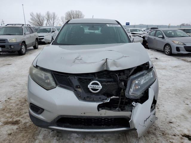 5N1AT2MT2GC920504 - 2016 NISSAN ROGUE S SILVER photo 5