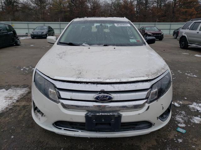 3FAHP0HA9CR118277 - 2012 FORD FUSION SE WHITE photo 5