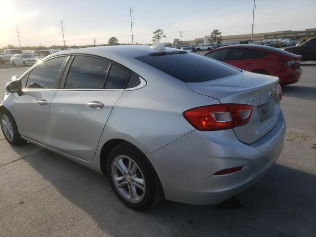 1G1BE5SM7H7131753 - 2017 CHEVROLET CRUZE LT SILVER photo 2