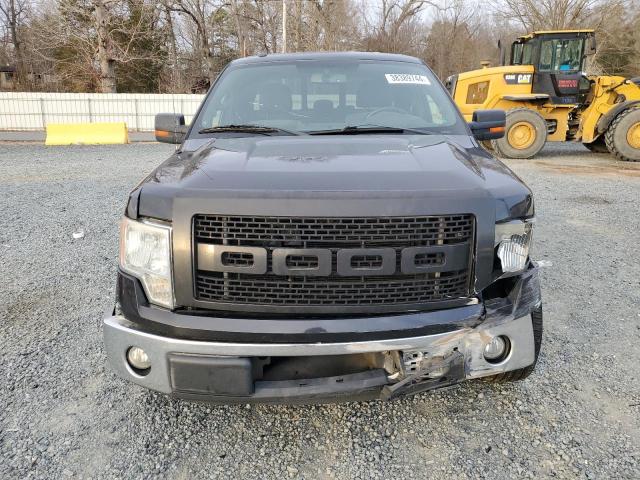 1FTEX1CM1EFB63136 - 2014 FORD F150 SUPER CAB BLACK photo 5