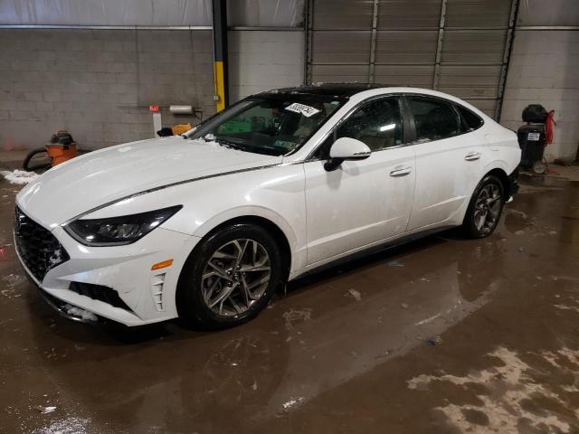 5NPEF4JA0LH030433 - 2020 HYUNDAI SONATA SEL WHITE photo 1