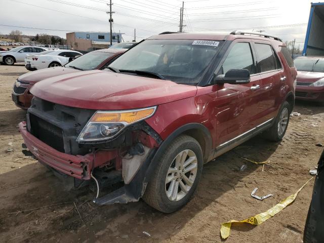 1FM5K8D82EGB10055 - 2014 FORD EXPLORER XLT RED photo 1