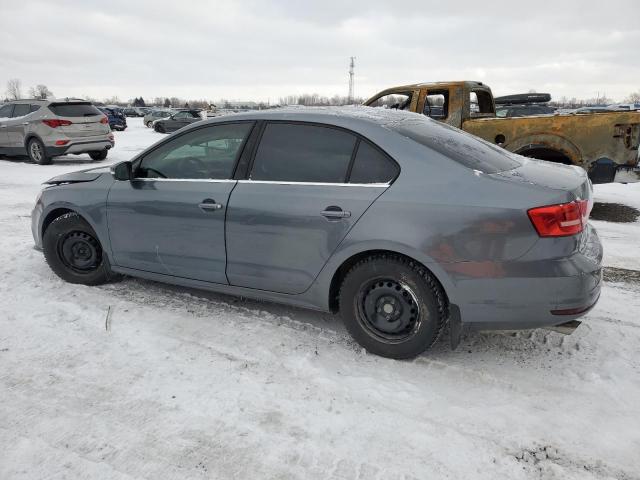 3VWB07AJ4FM425846 - 2015 VOLKSWAGEN JETTA SE GRAY photo 2