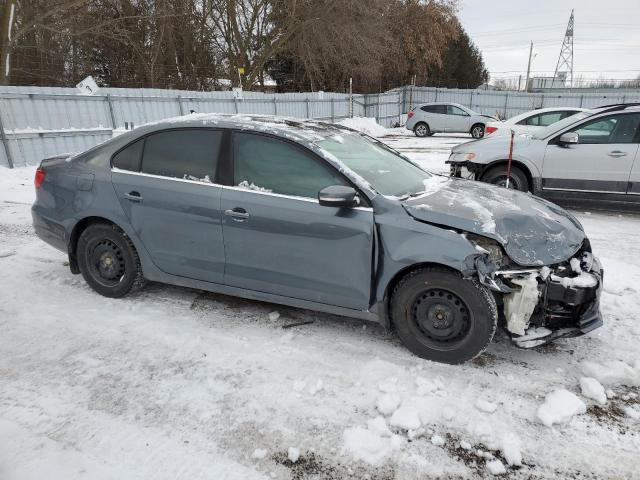 3VWB07AJ4FM425846 - 2015 VOLKSWAGEN JETTA SE GRAY photo 4