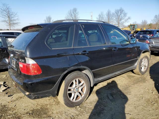 5UXFA13516LY32327 - 2006 BMW X5 3.0I BLACK photo 3