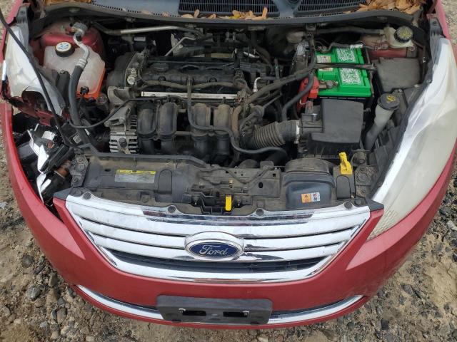 3FADP4CJ7BM212893 - 2011 FORD FIESTA SEL RED photo 11