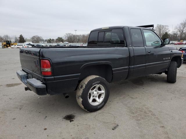 3B7HF13Y11G762811 - 2001 DODGE RAM 1500 BLACK photo 3