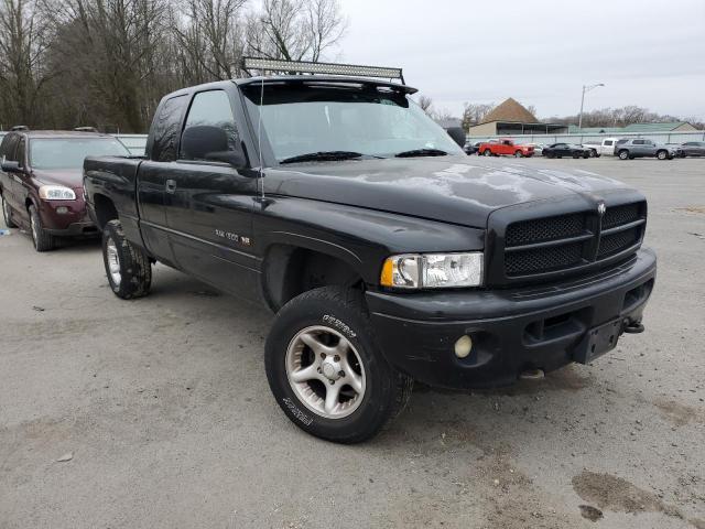 3B7HF13Y11G762811 - 2001 DODGE RAM 1500 BLACK photo 4