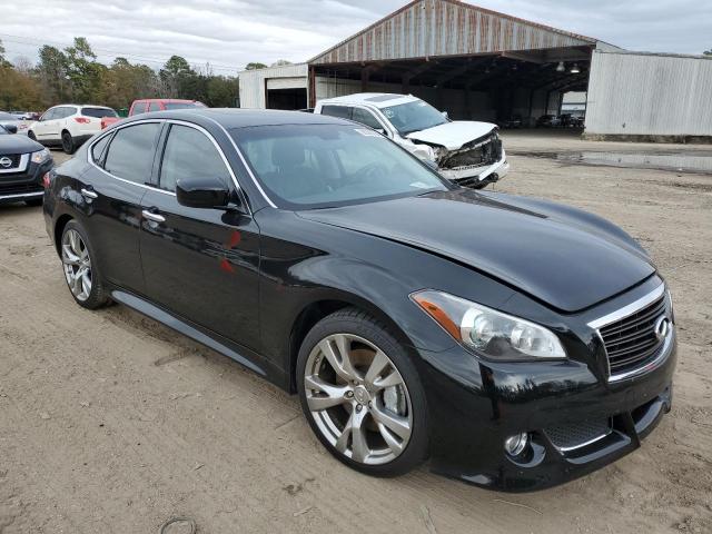 JN1BY1AP5CM333670 - 2012 INFINITI M37 BLACK photo 4