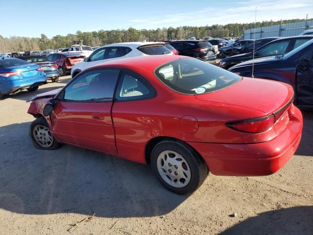 3FAFP1134WR163446 - 1998 FORD ESCORT ZX2 RED photo 2