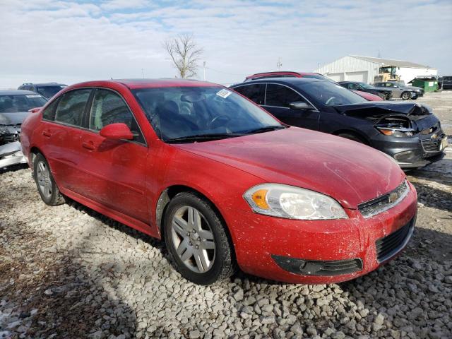 2G1WB5EK1B1189527 - 2011 CHEVROLET IMPALA LT RED photo 4