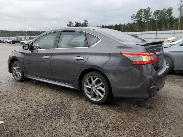 3N1AB7AP8DL641976 - 2013 NISSAN SENTRA S GRAY photo 2