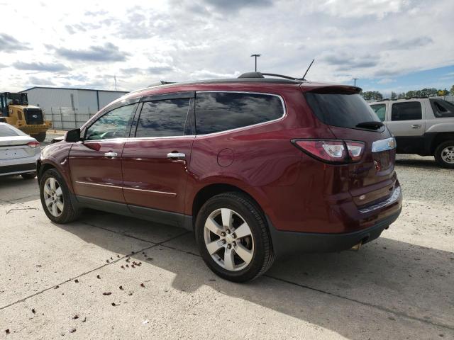 1GNKRJKD0FJ367513 - 2015 CHEVROLET TRAVERSE LTZ RED photo 2