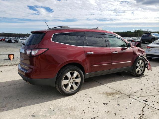 1GNKRJKD0FJ367513 - 2015 CHEVROLET TRAVERSE LTZ RED photo 3