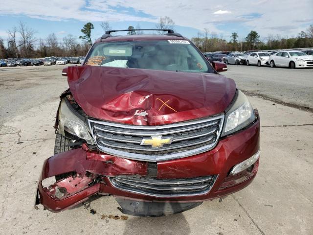 1GNKRJKD0FJ367513 - 2015 CHEVROLET TRAVERSE LTZ RED photo 5