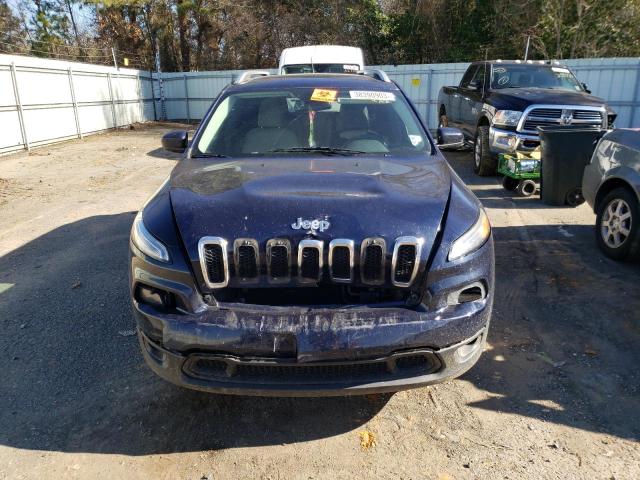 1C4PJLCB0FW627488 - 2015 JEEP CHEROKEE LATITUDE BLUE photo 5