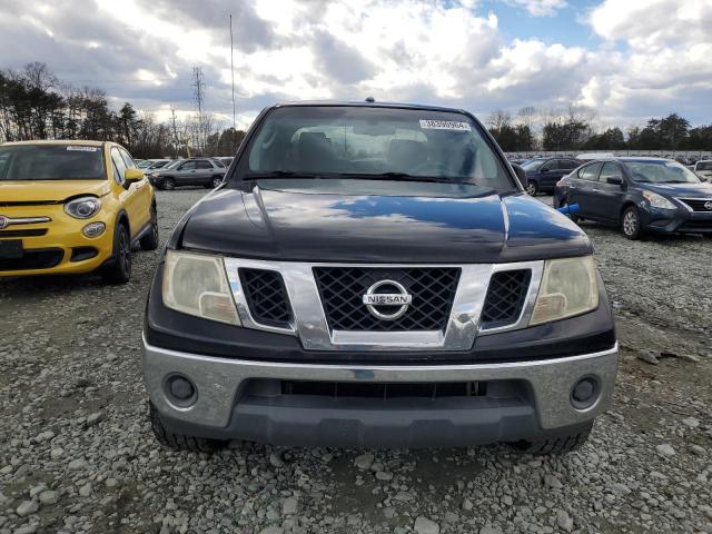 1N6AD0ER4BC449132 - 2011 NISSAN FRONTIER S BLACK photo 5