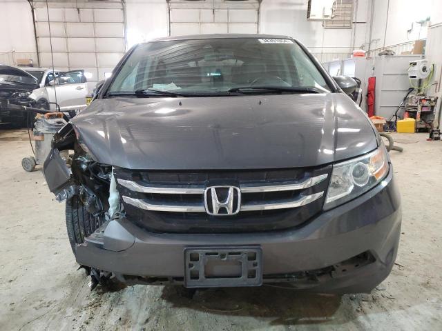 5FNRL5H69EB028909 - 2014 HONDA ODYSSEY EXL GRAY photo 5