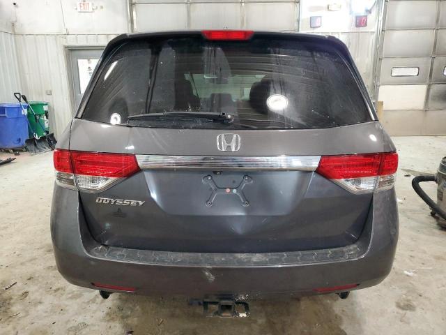 5FNRL5H69EB028909 - 2014 HONDA ODYSSEY EXL GRAY photo 6