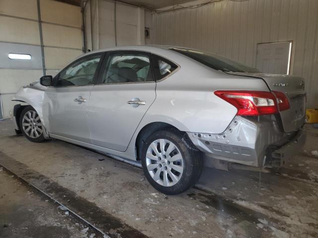 3N1AB7AP1JY323275 - 2018 NISSAN SENTRA S SILVER photo 2