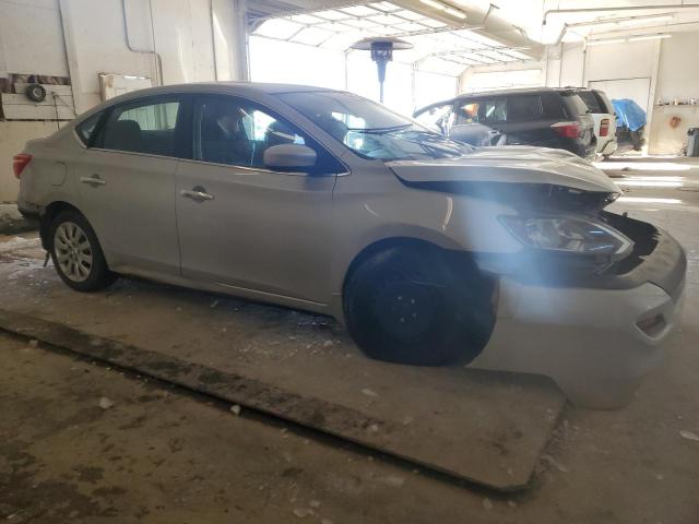 3N1AB7AP1JY323275 - 2018 NISSAN SENTRA S SILVER photo 4