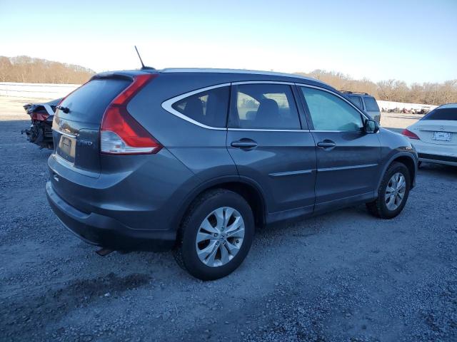 2HKRM4H70DH624118 - 2013 HONDA CR-V EXL GRAY photo 3