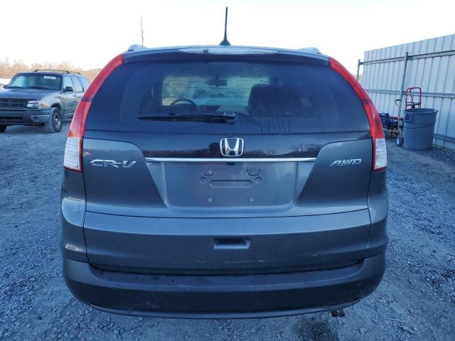 2HKRM4H70DH624118 - 2013 HONDA CR-V EXL GRAY photo 6