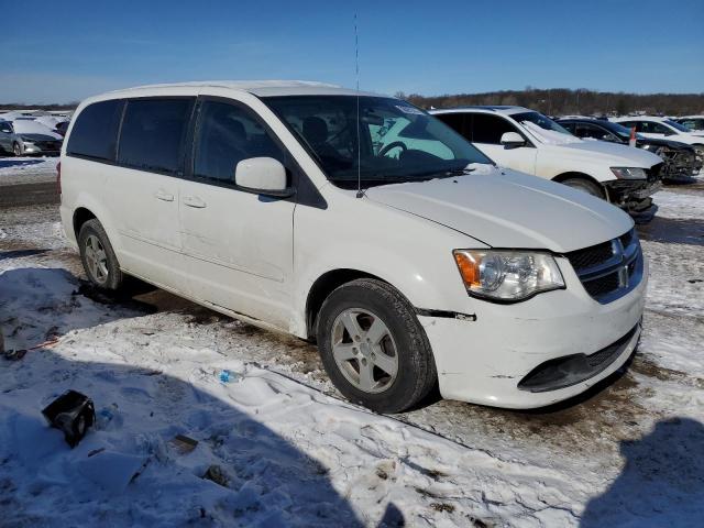 2C4RDGCG1DR520913 - 2013 DODGE GRAND CARA SXT WHITE photo 4