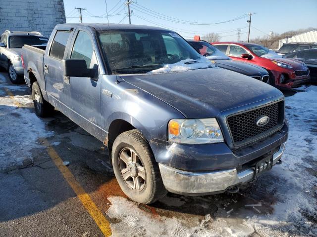 1FTPW14595FB55093 - 2005 FORD F150 SUPER BLUE photo 4