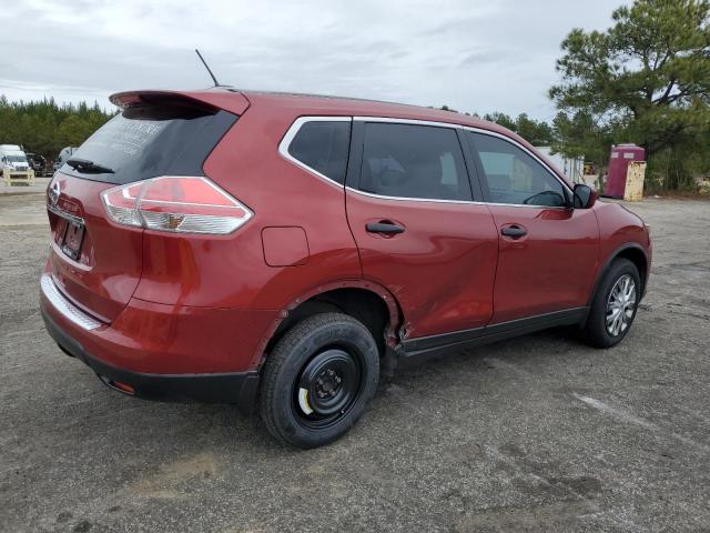 JN8AT2MT2GW008401 - 2016 NISSAN ROGUE S RED photo 3