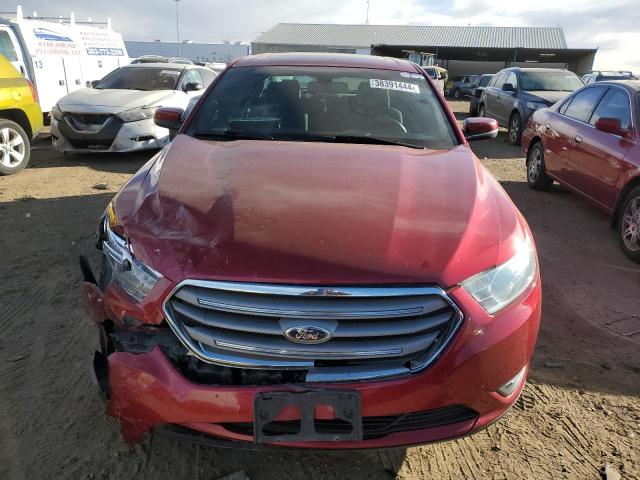 1FAHP2E84EG117383 - 2014 FORD TAURUS SEL RED photo 5