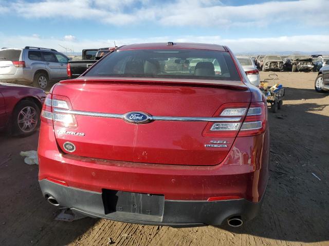 1FAHP2E84EG117383 - 2014 FORD TAURUS SEL RED photo 6