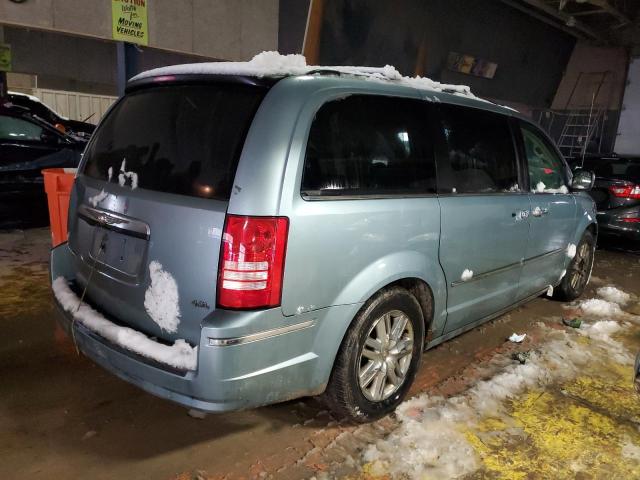 2A8HR64X68R821956 - 2008 CHRYSLER TOWN & COU LIMITED BLUE photo 3