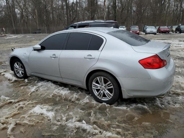 JN1CV6AR9DM768110 - 2013 INFINITI G37 SILVER photo 2