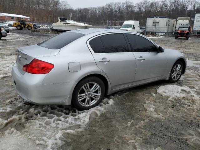 JN1CV6AR9DM768110 - 2013 INFINITI G37 SILVER photo 3