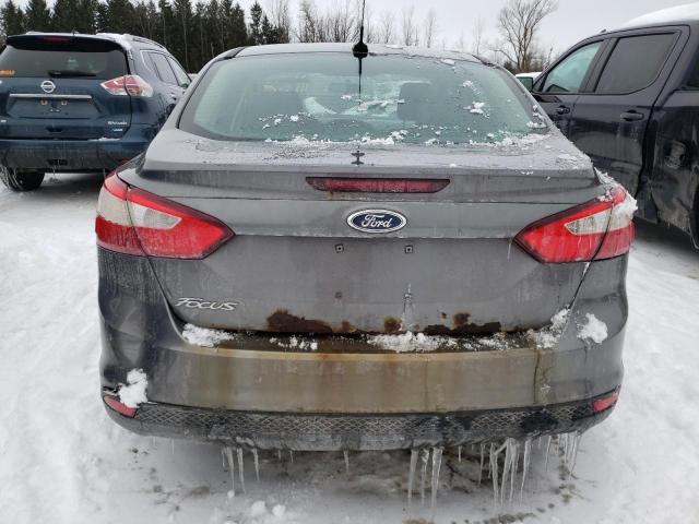 1FADP3E27DL188132 - 2013 FORD FOCUS S GRAY photo 6