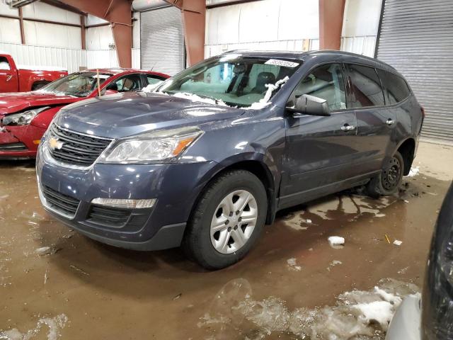 1GNKRFED8EJ231119 - 2014 CHEVROLET TRAVERSE LS BLUE photo 1