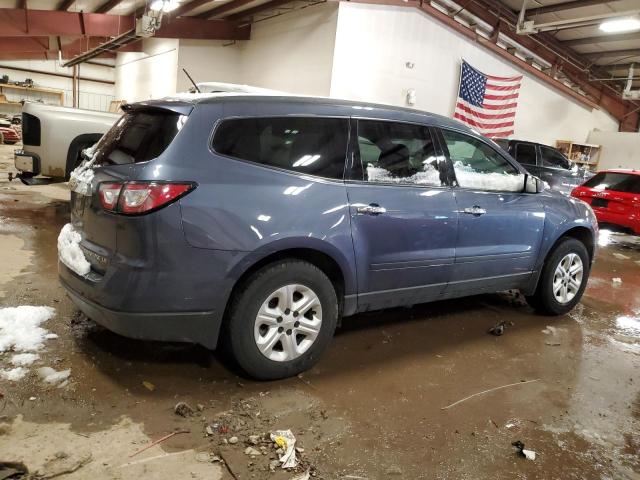 1GNKRFED8EJ231119 - 2014 CHEVROLET TRAVERSE LS BLUE photo 3