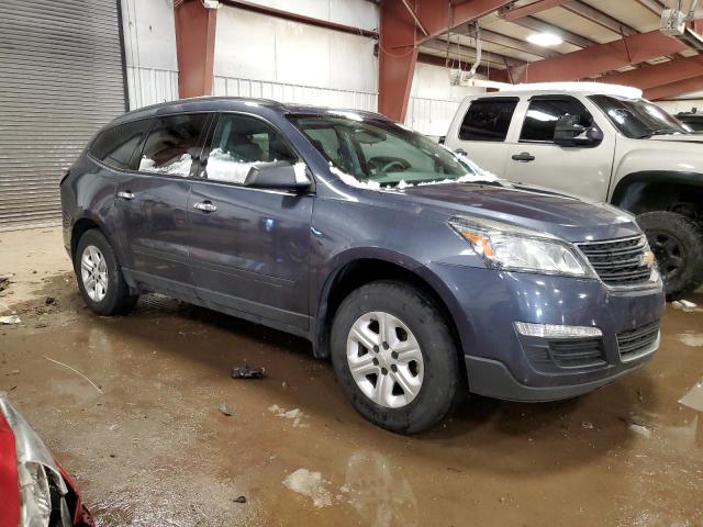 1GNKRFED8EJ231119 - 2014 CHEVROLET TRAVERSE LS BLUE photo 4