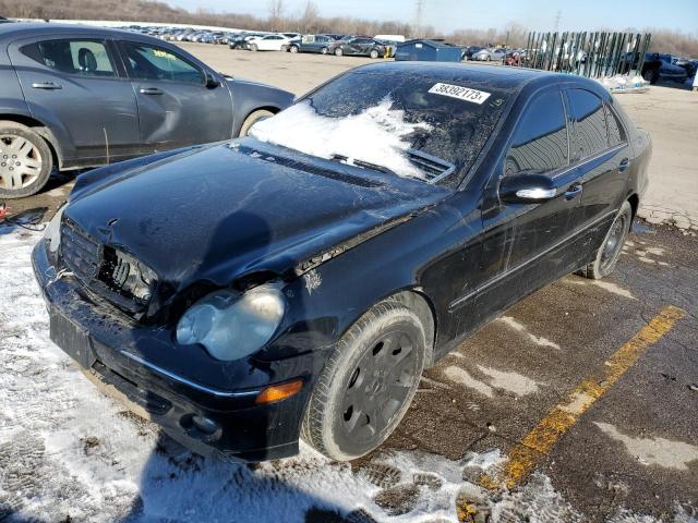 WDBRF92H07F897825 - 2007 MERCEDES-BENZ C 280 4MAT BLACK photo 1