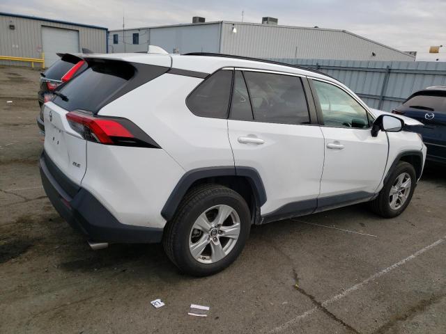 2T3W1RFV8KW006271 - 2019 TOYOTA RAV4 XLE WHITE photo 3