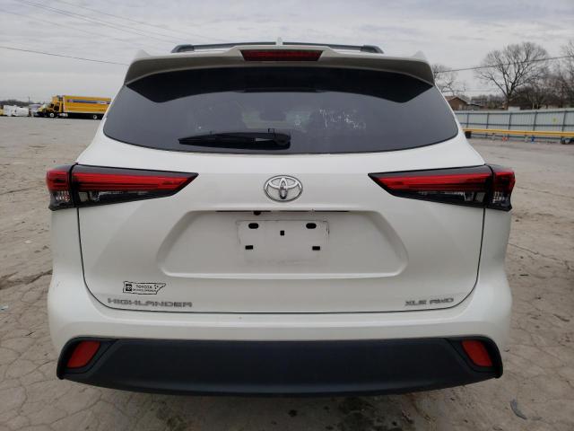 5TDGZRBH7MS075292 - 2021 TOYOTA HIGHLANDER XLE Ağ foto 6