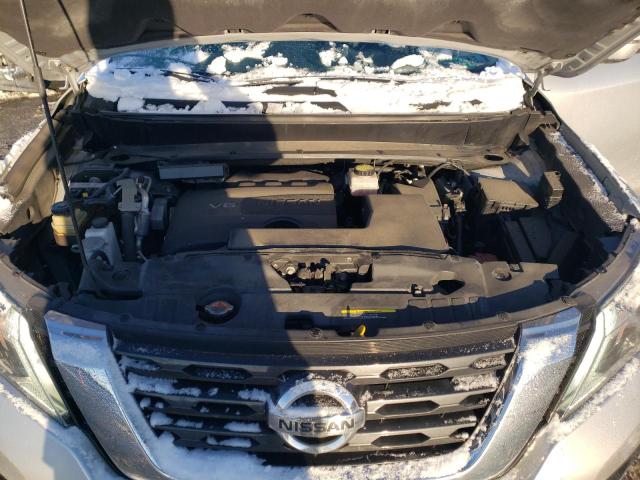 5N1DR2MM5KC632750 - 2019 NISSAN PATHFINDER S SILVER photo 11