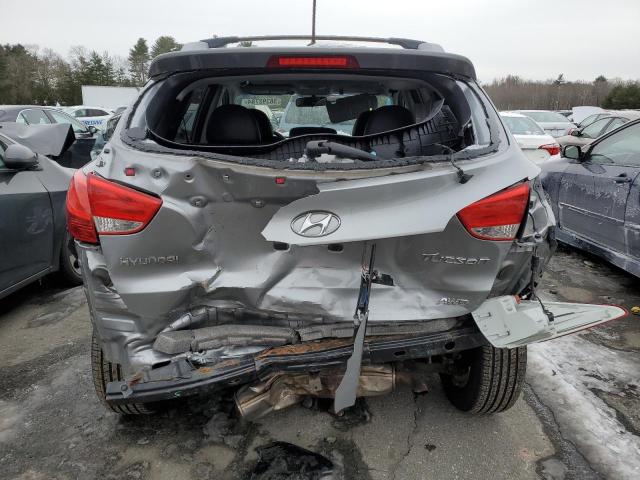 KM8JUCAC1DU697031 - 2013 HYUNDAI TUCSON GLS GRAY photo 6