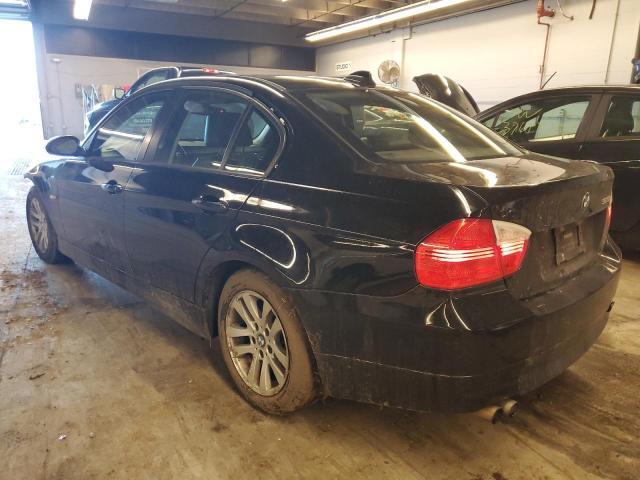 WBAVB17506NK36535 - 2006 BMW 325 I AUTOMATIC BLACK photo 2