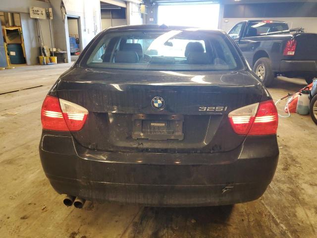 WBAVB17506NK36535 - 2006 BMW 325 I AUTOMATIC BLACK photo 6