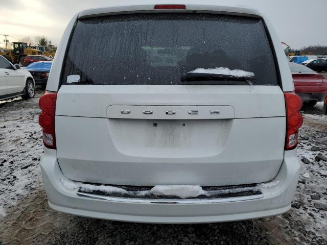 2C4RDGBG7ER106988 - 2014 DODGE GRAND CARA SE WHITE photo 6