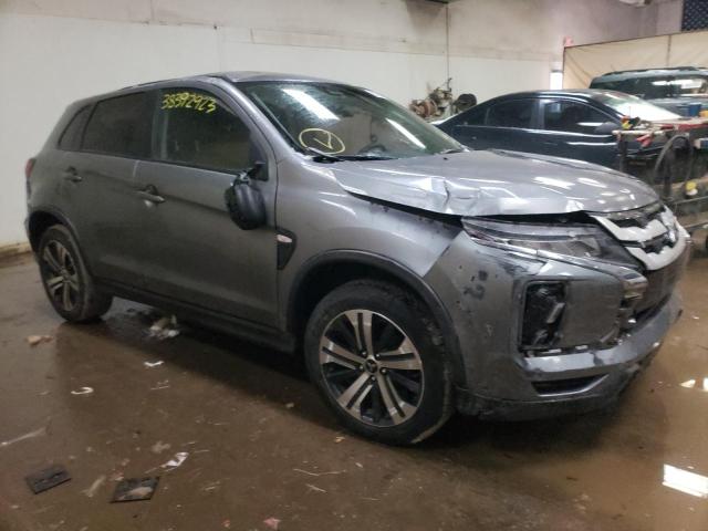 JA4APUAU2MU002088 - 2021 MITSUBISHI OUTLANDER ES GRAY photo 4