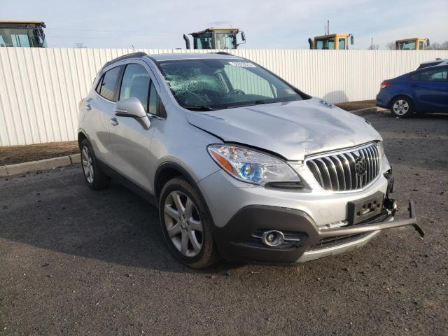 KL4CJBSB7FB143541 - 2015 BUICK ENCORE CONVENIENCE SILVER photo 4